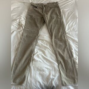 Men's Tan Corduroy Pants